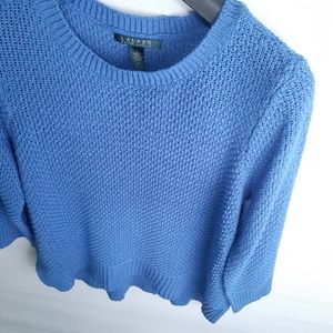 Lauren by Ralph Lauren 3/4 Sleeve Sweater
